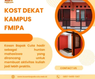 Kost Dekat Kampus FMipa