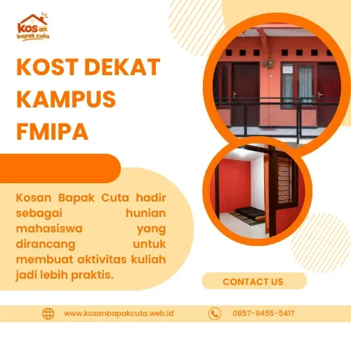 Kost Dekat Kampus FMipa