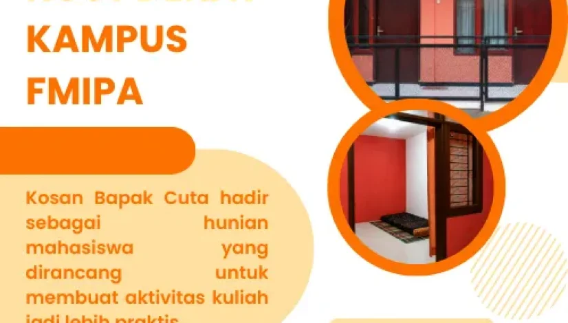 Kost Dekat Kampus FMipa