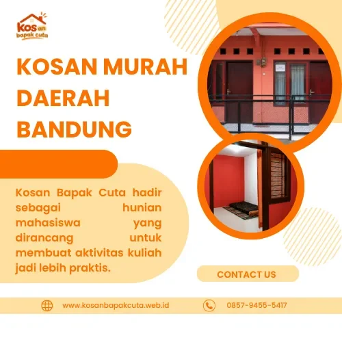Kosan Murah Daerah Bandung