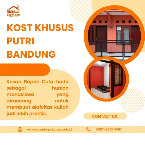 Kost Khusus Putri Bandung